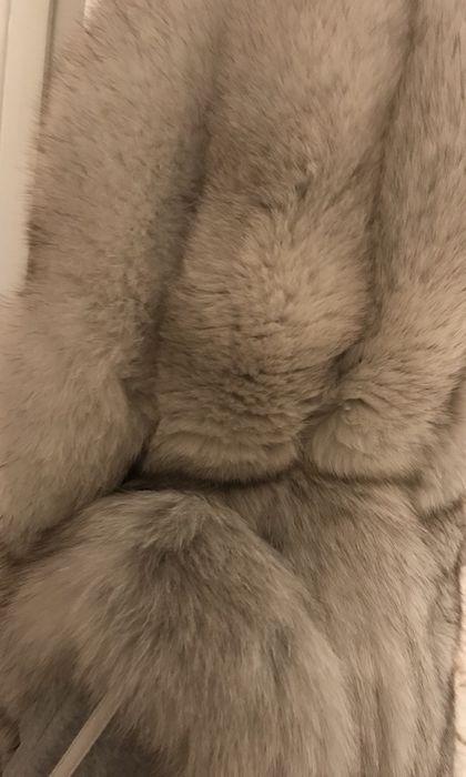 Дамски елек- сребърна лисица