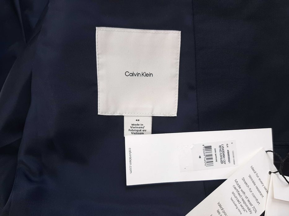 Calvin Klein Refined Slim Blazer - Оригинално мъжко сако размер 48