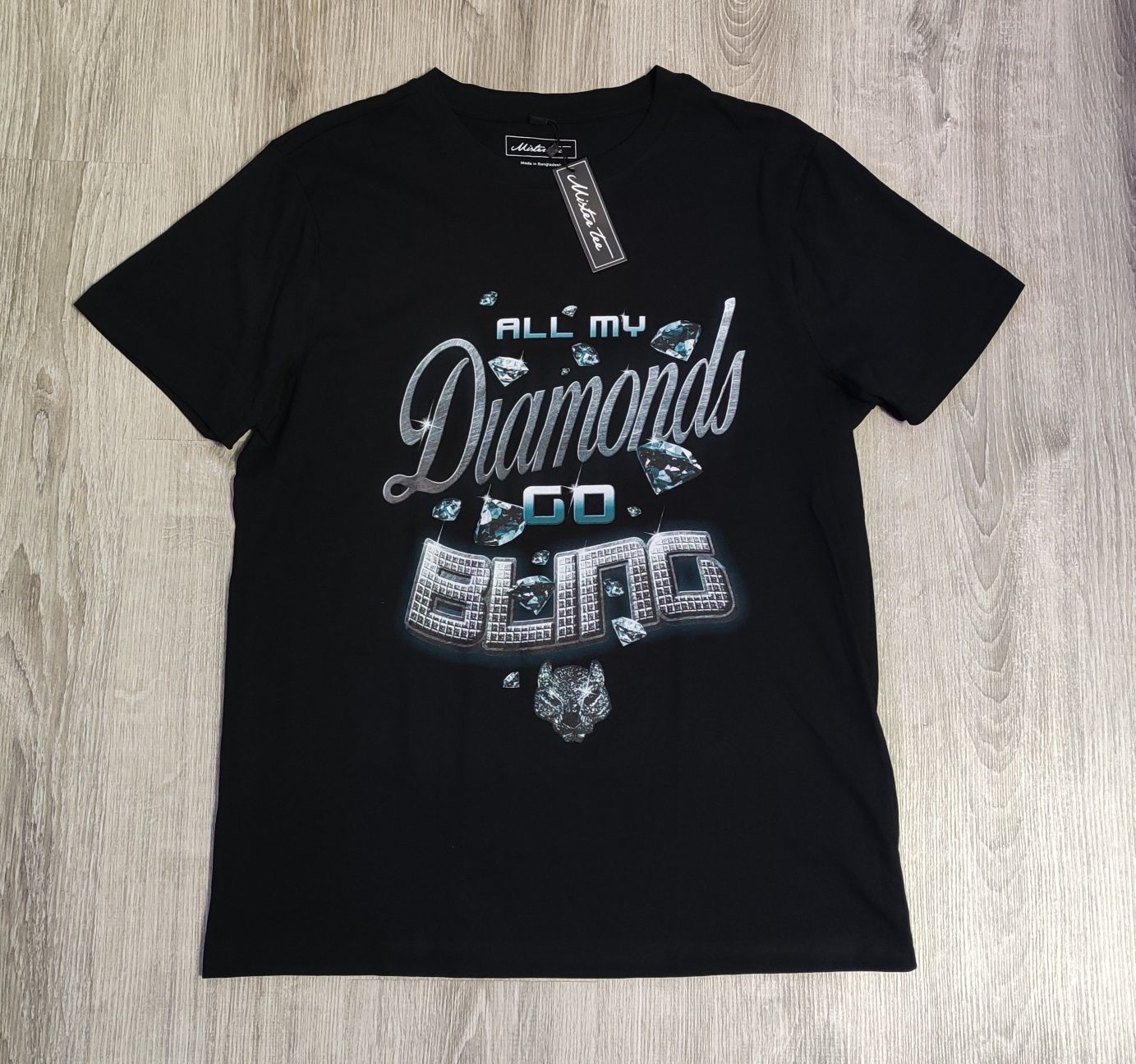 Нова мъжка тениска Mister Tee L size