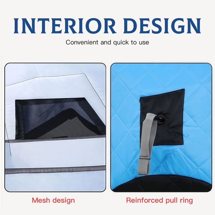 Зимняя палатка 2×2 м утепление