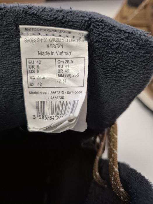 Ghete baieti Quechua marimea 42