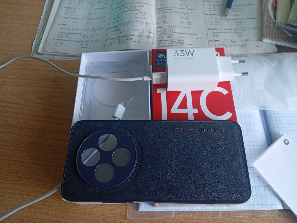 Redmi 14 c kafolati bilan.