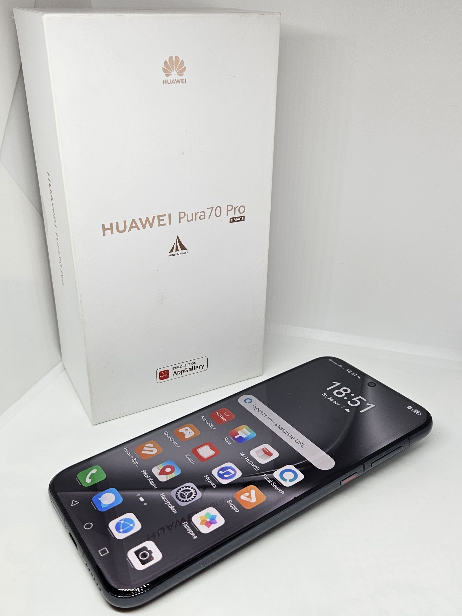 Huawei Pura 70 Pro 512gb/12ram Black Гаранция