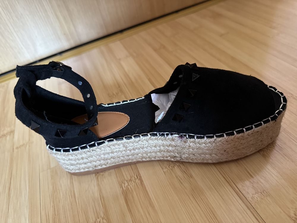 Espadrile cu platforma