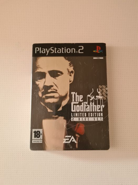 The Godfather Limited Edition 2 Disc Set Steelbook Joc Ps2 PlayStation