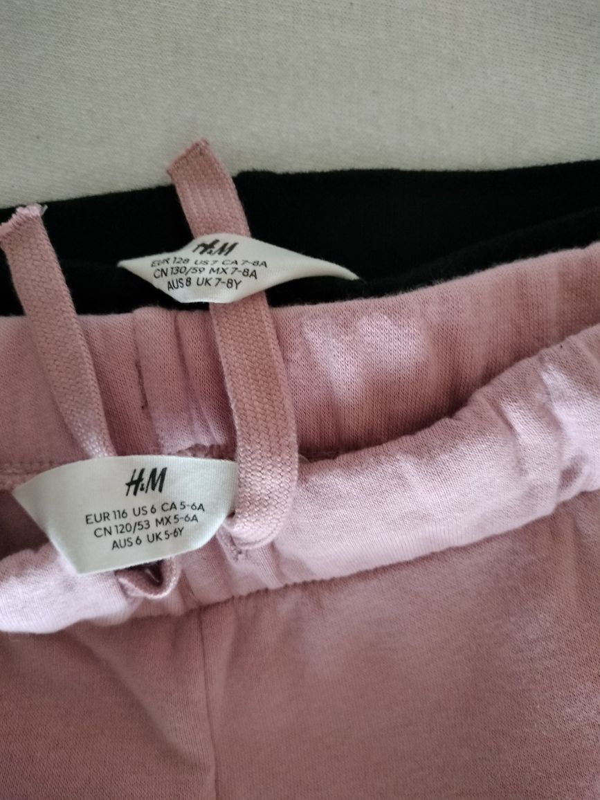 3 perechi pantaloni noi H&M 6-7 ani