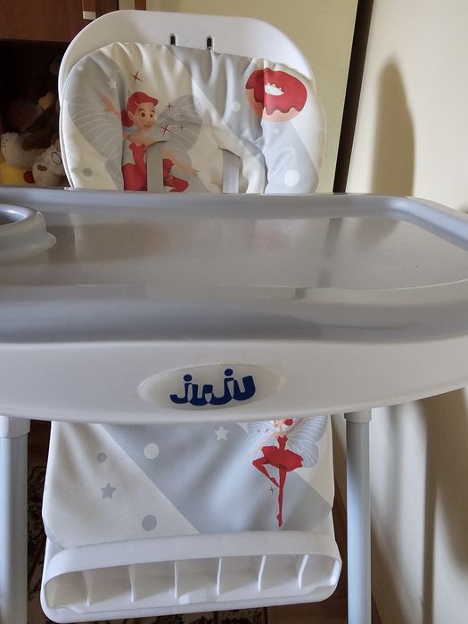 Scaun de masa Juju reglabil cu roți