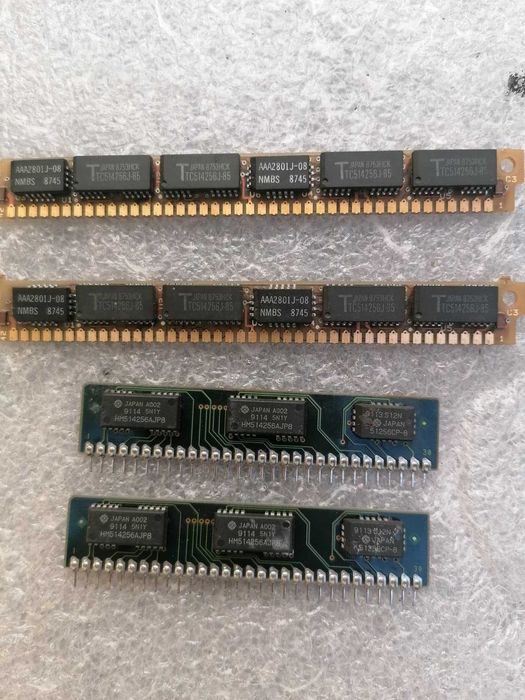 Memorii calculator vechi colectie ram sipp / Compaq mark iii