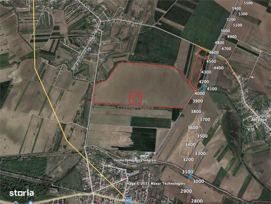 Vanzare teren Ciorogarla - Bacu - Sabareni - A0, ILFOV