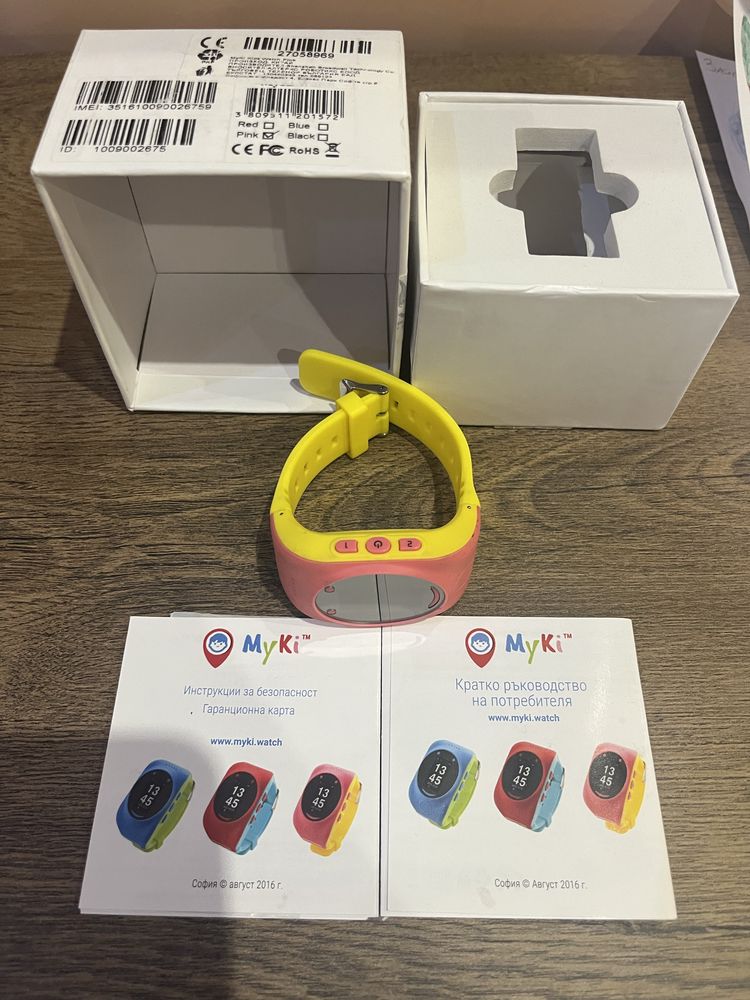 Myki детски часовник