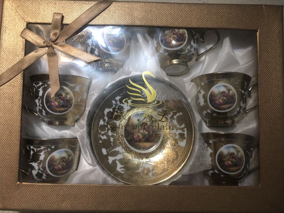 Кофейный сервиз Мадонна, изысканный фарфор