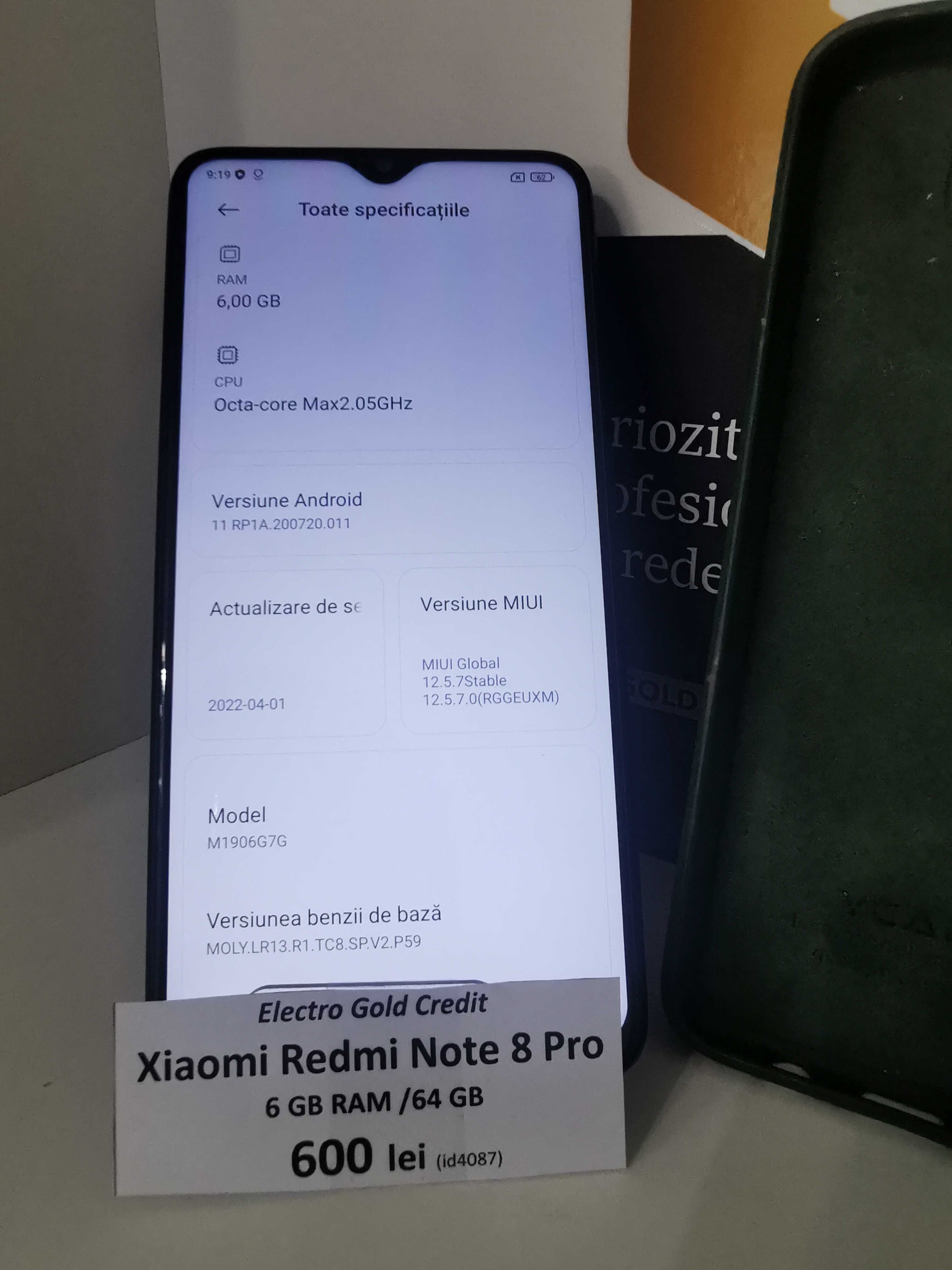 Redmi Note 8 Pro 6GB RAM/64GB ID4087