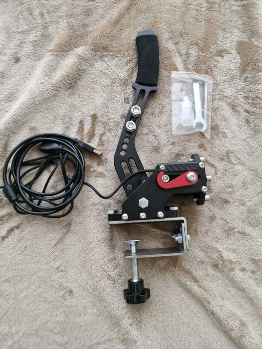 Handbrake PC Plug and Play , Simracing , USB , Noua , Negru