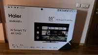 Haier 55 Smart TV AX Pro 140см черный