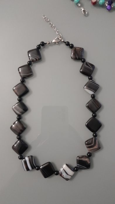 Бусы из натурального агата 52 см