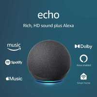 Новая умная колонка Amazon Echo Dot 4th Gen, charcoal
