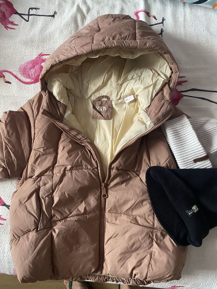 Пухено яке Zara 110