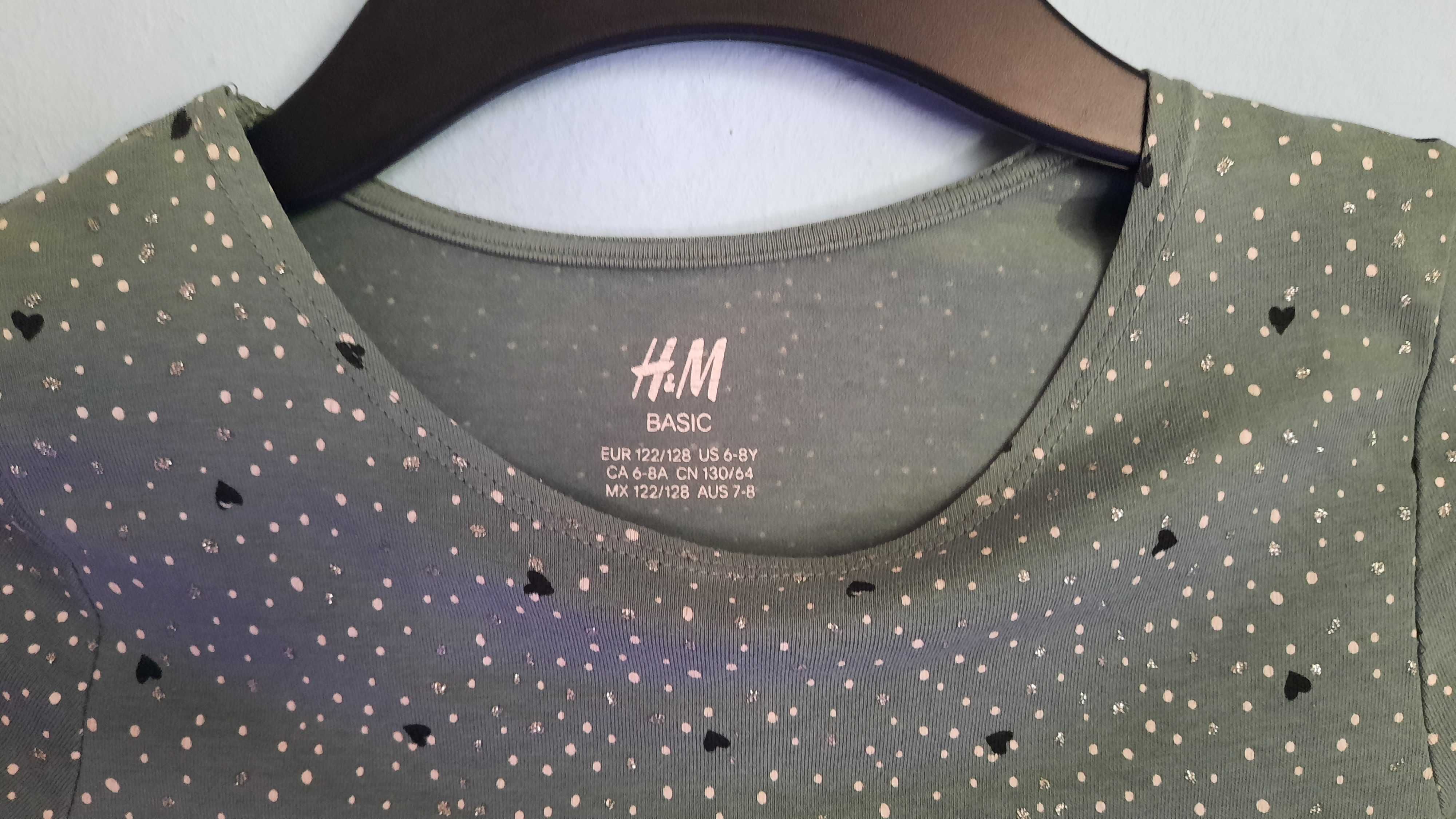 Памучни рокли за момичета H&M, GapKids и Benetton, за 6-8 г. (116-128)