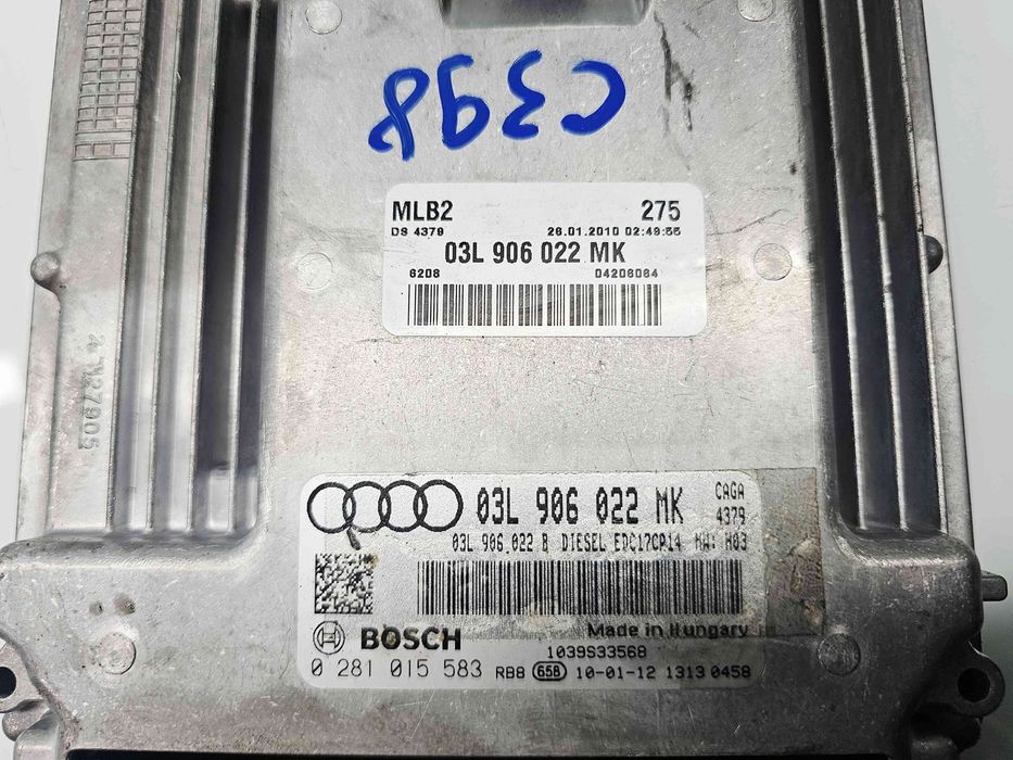Calculator motor ECU Audi A4 (8K2, B8) [Fabr 2008-2015] 03L906022MK 2.