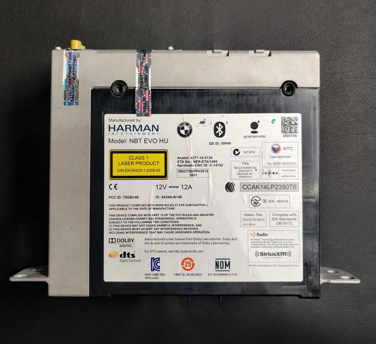 Navigatie BMW NBT EVO ID6 B210 HW 3.1 ,GPS,APIX 2,DAB - 4GB - G Series