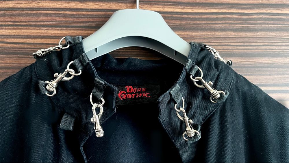 готическо алтернативно палто Dark Gothic