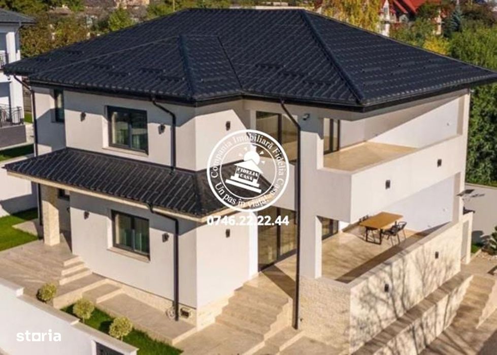 Vila 6 camere Breazu , 244mp utili ,420 mp teren ,finisaje premium