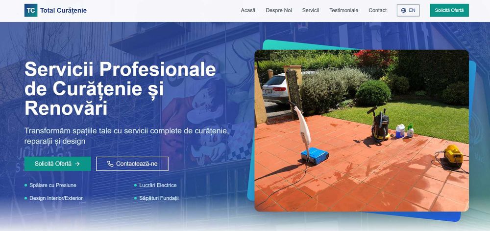 Servicii de dezvoltare web, optimizare SEO pentru site-uri, host