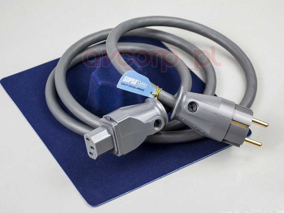 Cablu alimentare audiofil Supra LoRad LE 2,5 Silver EU