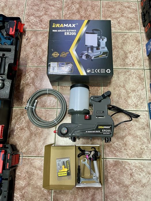 безвоздушный краскопульт, пульверизатор