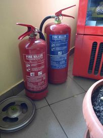 Пожарогасители FIRE KILLER 6 кг прахов - 40лв, 9 л. воден - 60лв