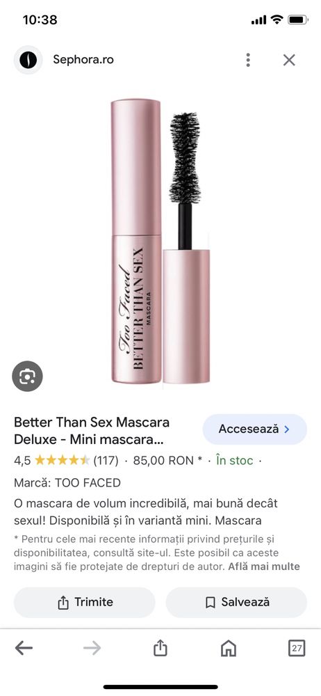 Rimel sephora …..