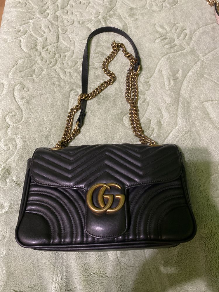 Geanta Gucci Marmont Neagra