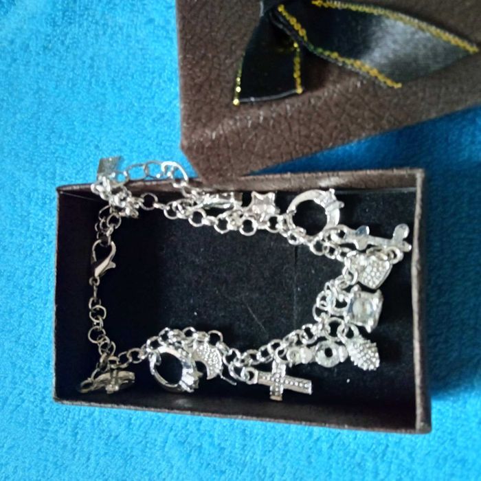 Нова, сребърна гривна. Избор от много различни модели.Всяка в кутия.