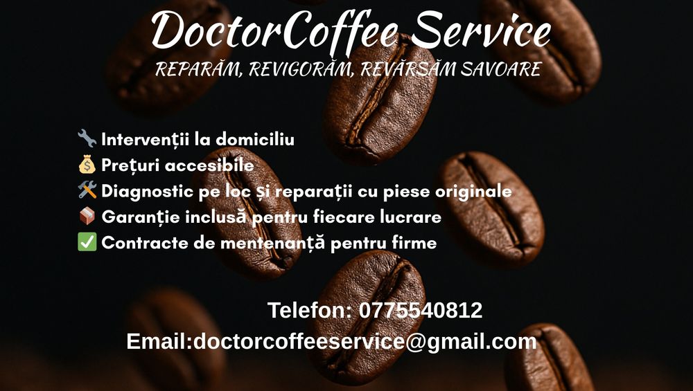 Reparatii/service espressoare,aparate de cafea