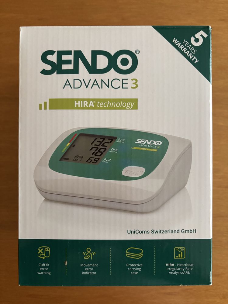 НОВ! SENDO Advance 3 /Авапарат за кръвно налягане