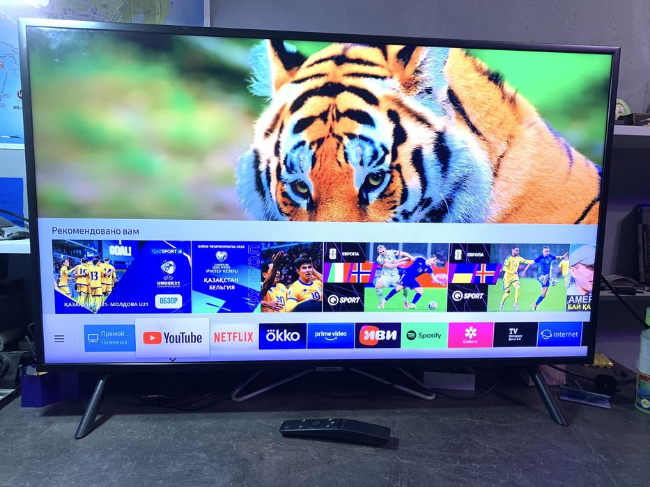 Samsung 4k UHD телевизор смарт тв, Smart tv, Самсунг, 40 дюймов, Ютуб