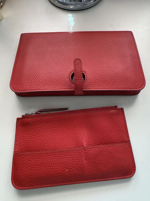 Портмоне Hermes естествена кожа