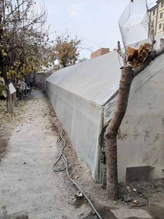 Теплица 8×20 Фаргонада.