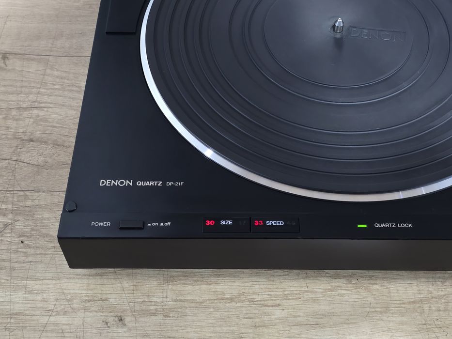 Pick-up DENON dp-21f, direct drive, full automatic ,quartz, japan