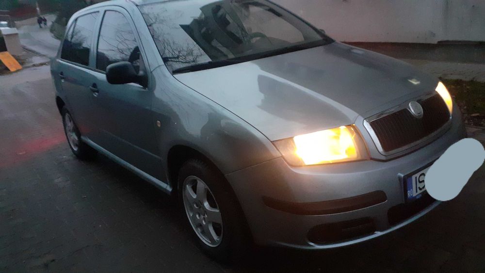 Skoda fabia 12 benzina 2005 ac acte val fiscal revizie roti iarna