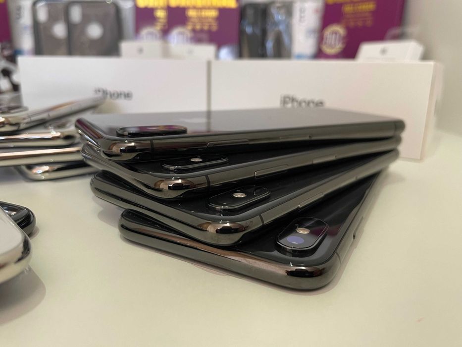 iPhone X 256GB - 12 месеца ГАРАНЦИЯ/ опция ЛИЗИНГ + ПОДАРЪЦИ