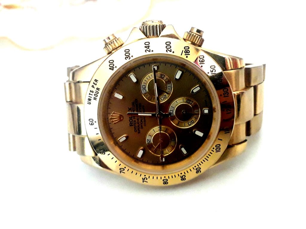 Ceas Rolex automatic aurit in totalitate