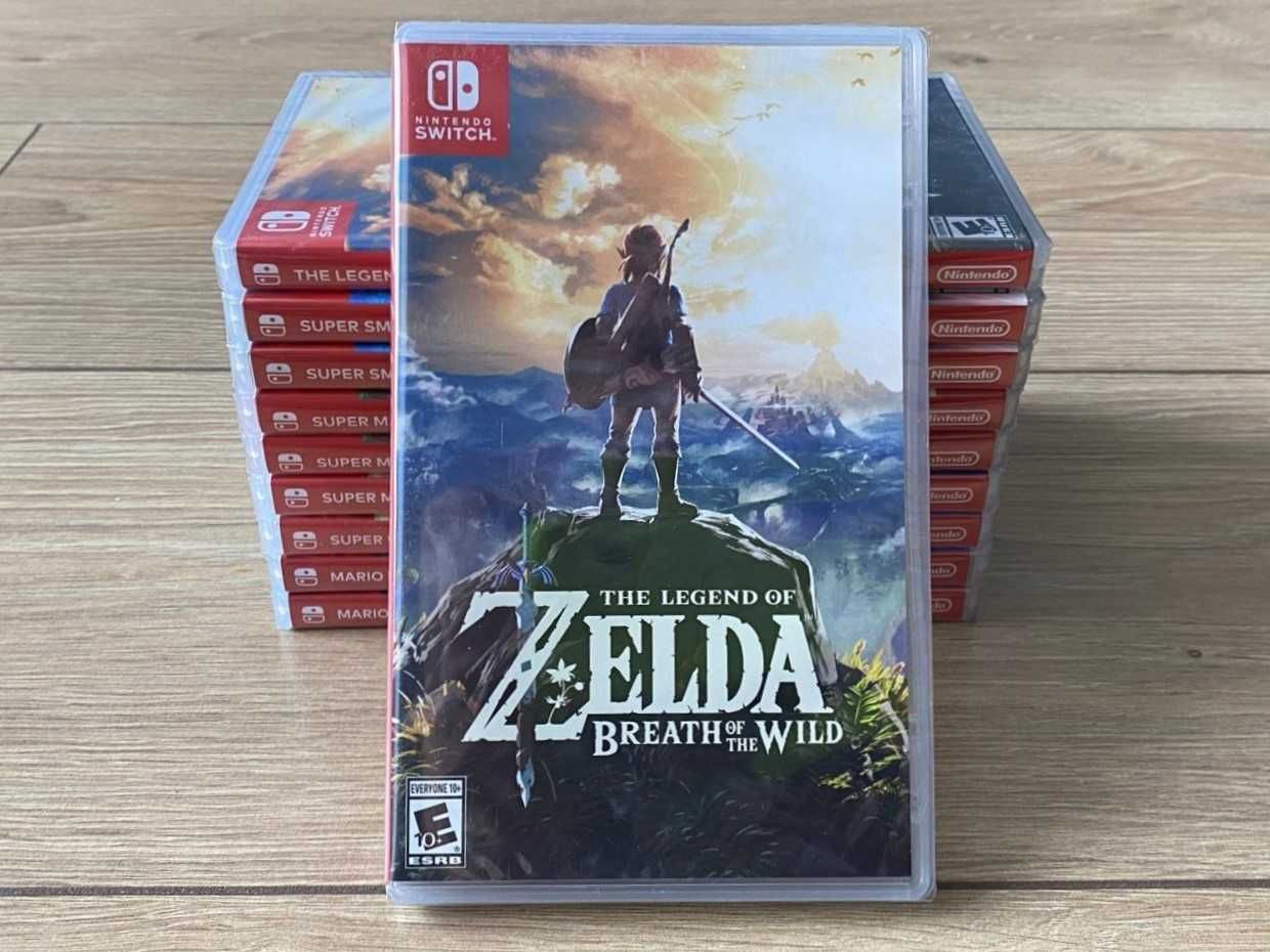 Новый The Legend Of Zelda: Breath of the Wild Nintendo Switch/ Зельда