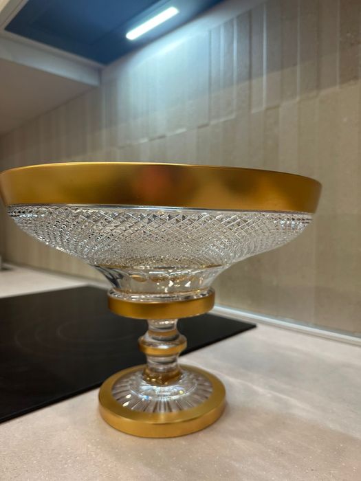 Ваза фруктовая хрусталь