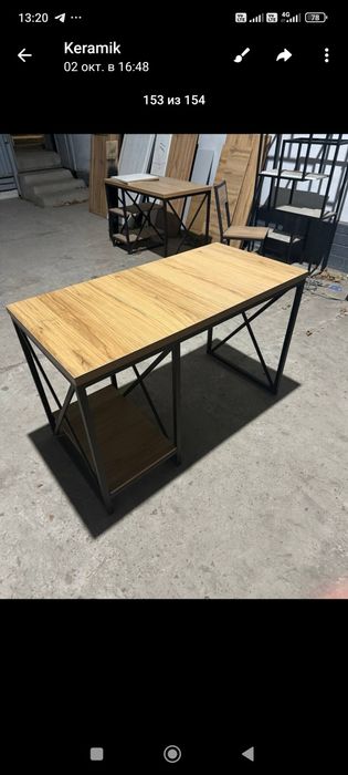 Loft mebel stol stul