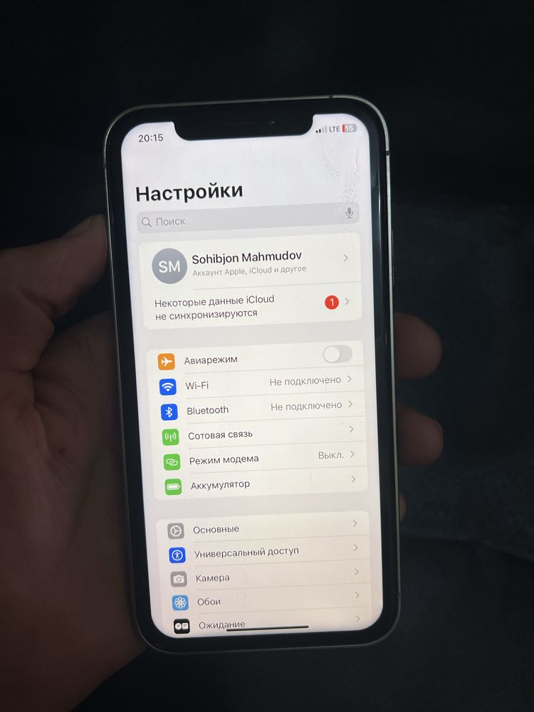 Iphone xr 16 pro korpus taqilgan holadi yaxshi