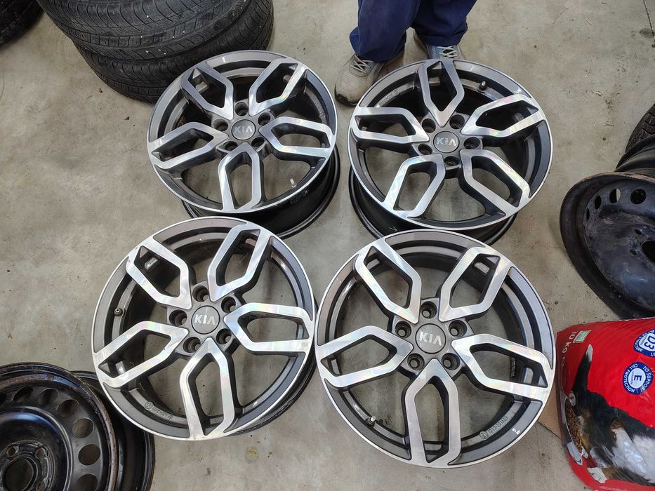 4бр.АЛУМИНИЕВИ ДЖАНТИ 17ки за KIA 5x114,3 7J ET53