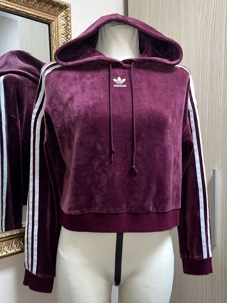 Hanorac Adidas, velvet