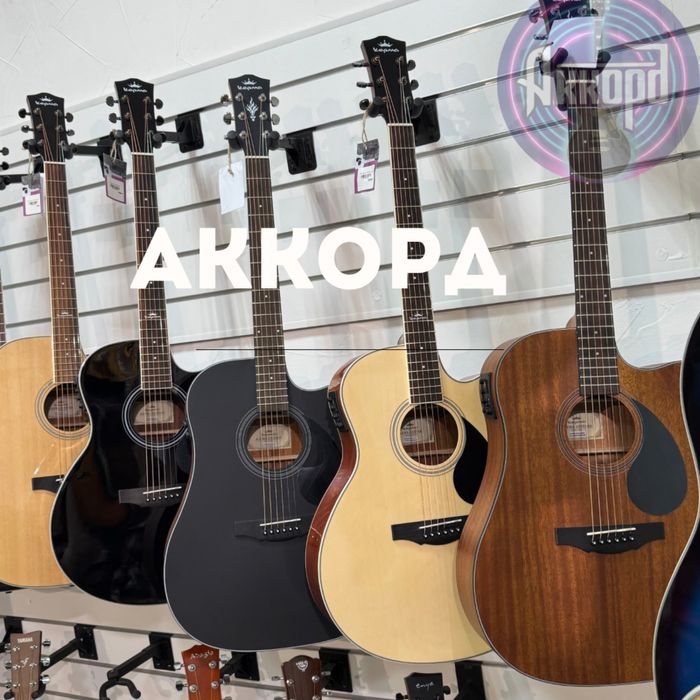 Гитара! Скидки на гитары Аккорд магазин Павлодар