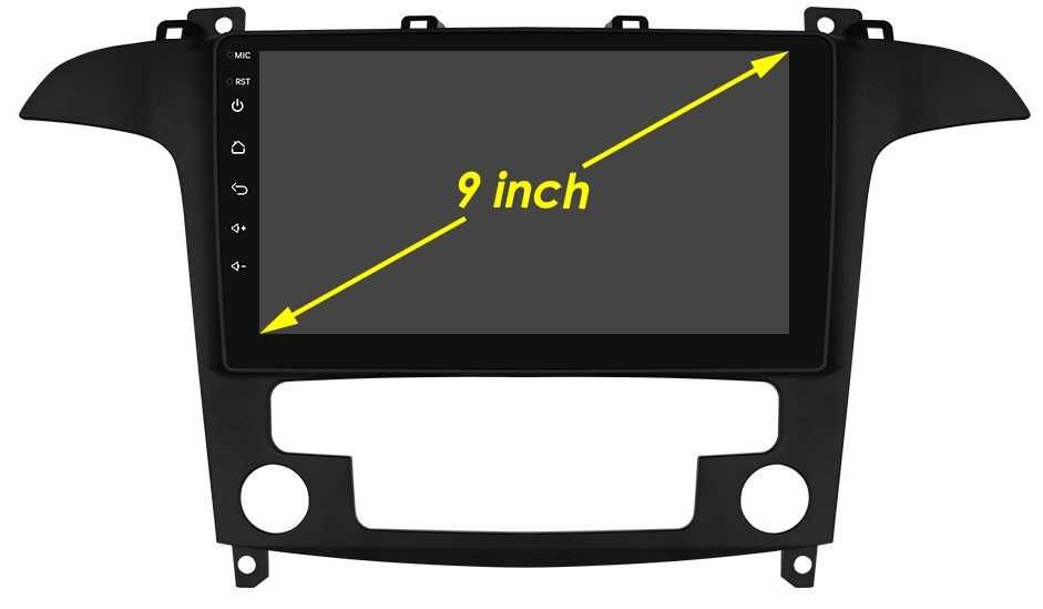 Мултимедия 9" Android 13 за FORD S-MAX навигация GPS RDS Carplay